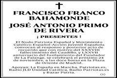 Francisco Franco y José ntonio Primo
